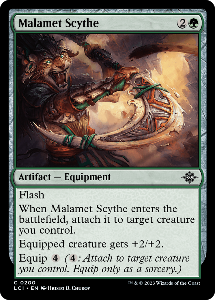 Malamet Scythe [The Lost Caverns of Ixalan] | Event Horizon Hobbies CA