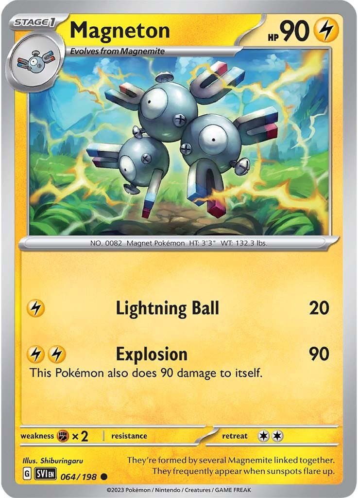 Magneton (064/198) [Scarlet & Violet: Base Set] | Event Horizon Hobbies CA