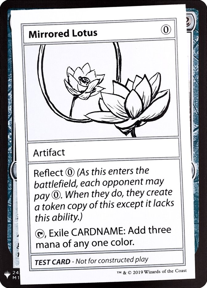 Mirrored Lotus [Mystery Booster Playtest Cards] | Event Horizon Hobbies CA