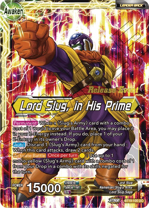 Lord Slug // Lord Slug, in His Prime (Fighter's Ambition Holiday Pack) (BT19-100) [Tournament Promotion Cards] | Event Horizon Hobbies CA