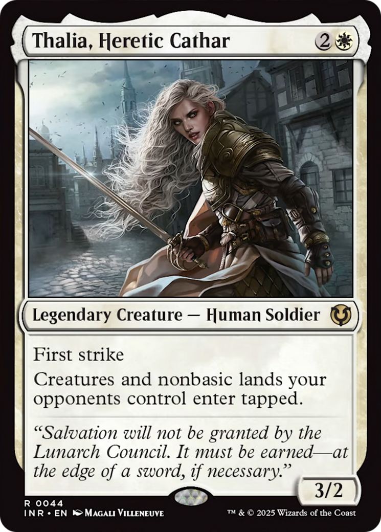 Thalia, Heretic Cathar [Innistrad Remastered] | Event Horizon Hobbies CA