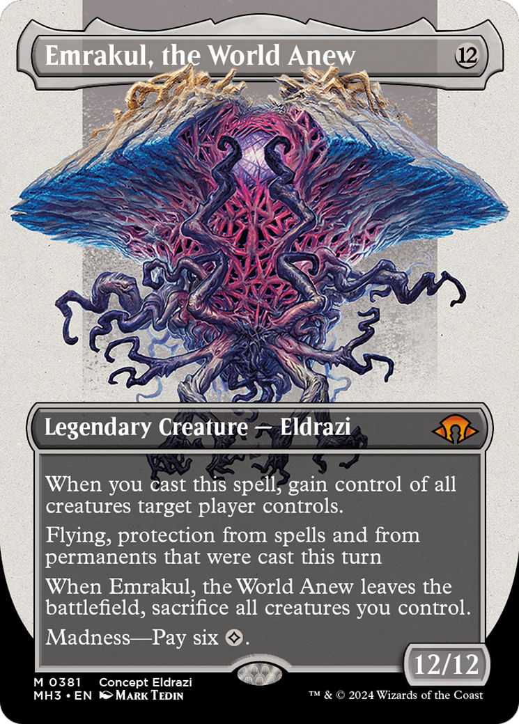 Emrakul, the World Anew (Borderless) [Modern Horizons 3] | Event Horizon Hobbies CA