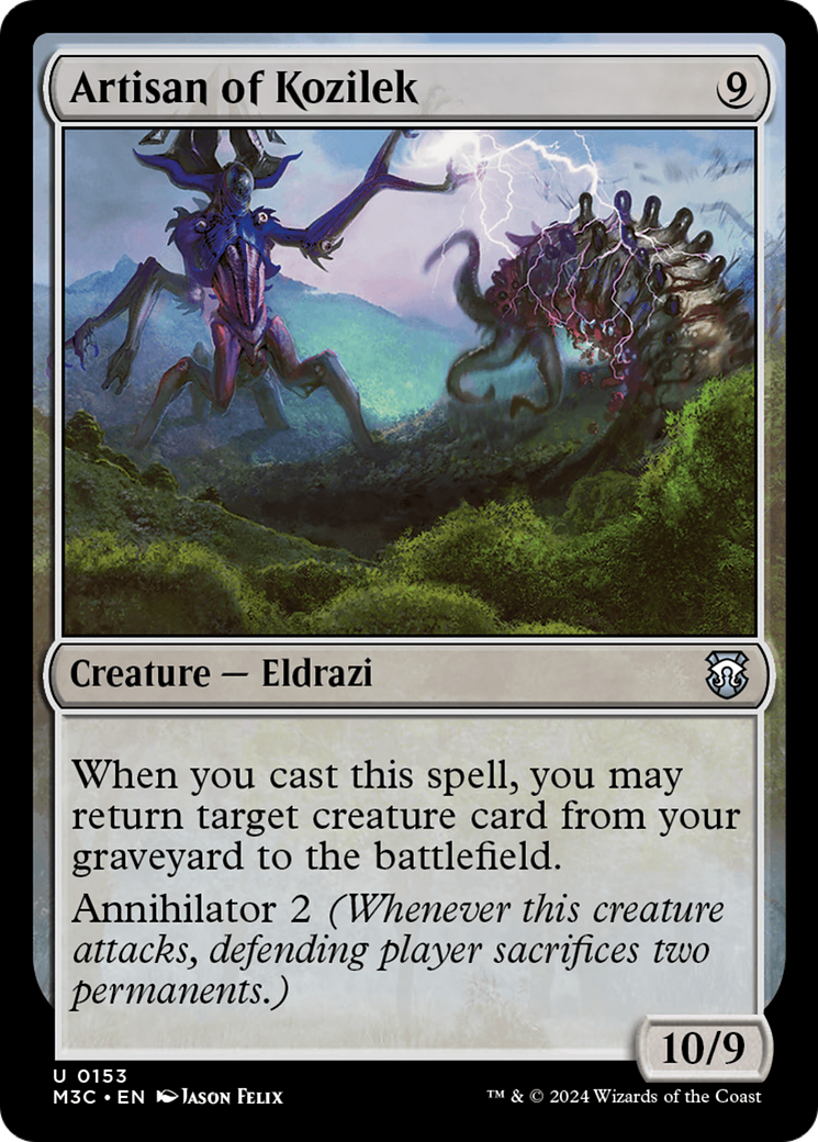 Artisan of Kozilek (Ripple Foil) [Modern Horizons 3 Commander] | Event Horizon Hobbies CA