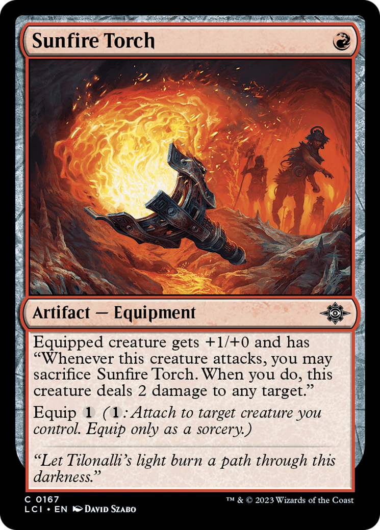 Sunfire Torch [The Lost Caverns of Ixalan] | Event Horizon Hobbies CA