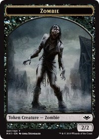 Zombie (007) // Elephant (012) Double-Sided Token [Modern Horizons Tokens] | Event Horizon Hobbies CA