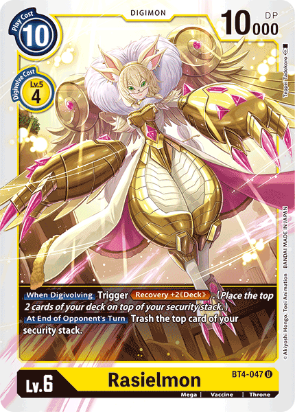 Rasielmon [BT4-047] [Great Legend] | Event Horizon Hobbies CA