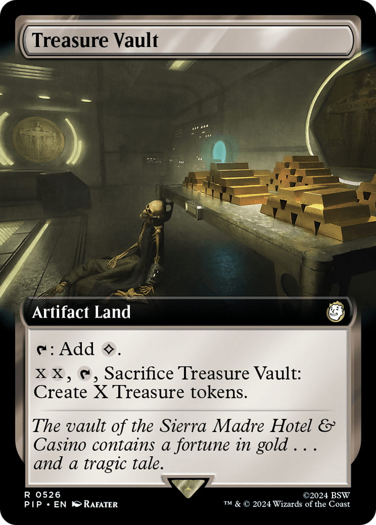 Treasure Vault (Extended Art) [Fallout] | Event Horizon Hobbies CA