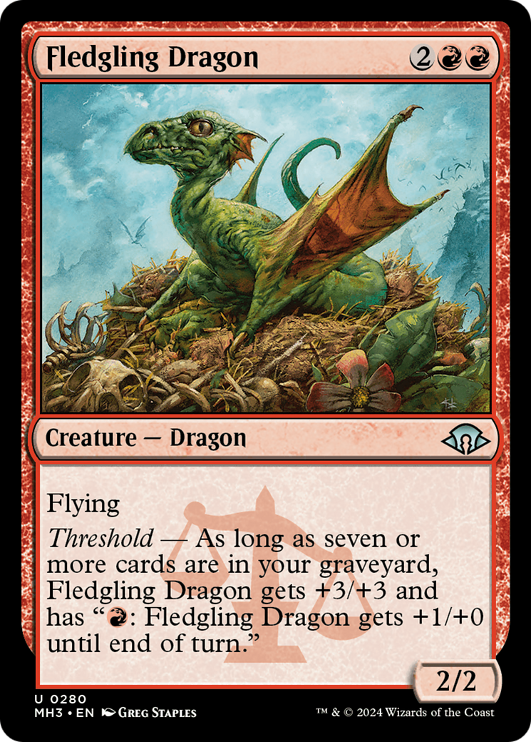 Fledgling Dragon [Modern Horizons 3] | Event Horizon Hobbies CA