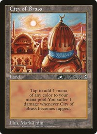 City of Brass (4th Place) (Oversized) [Oversize Cards] | Event Horizon Hobbies CA