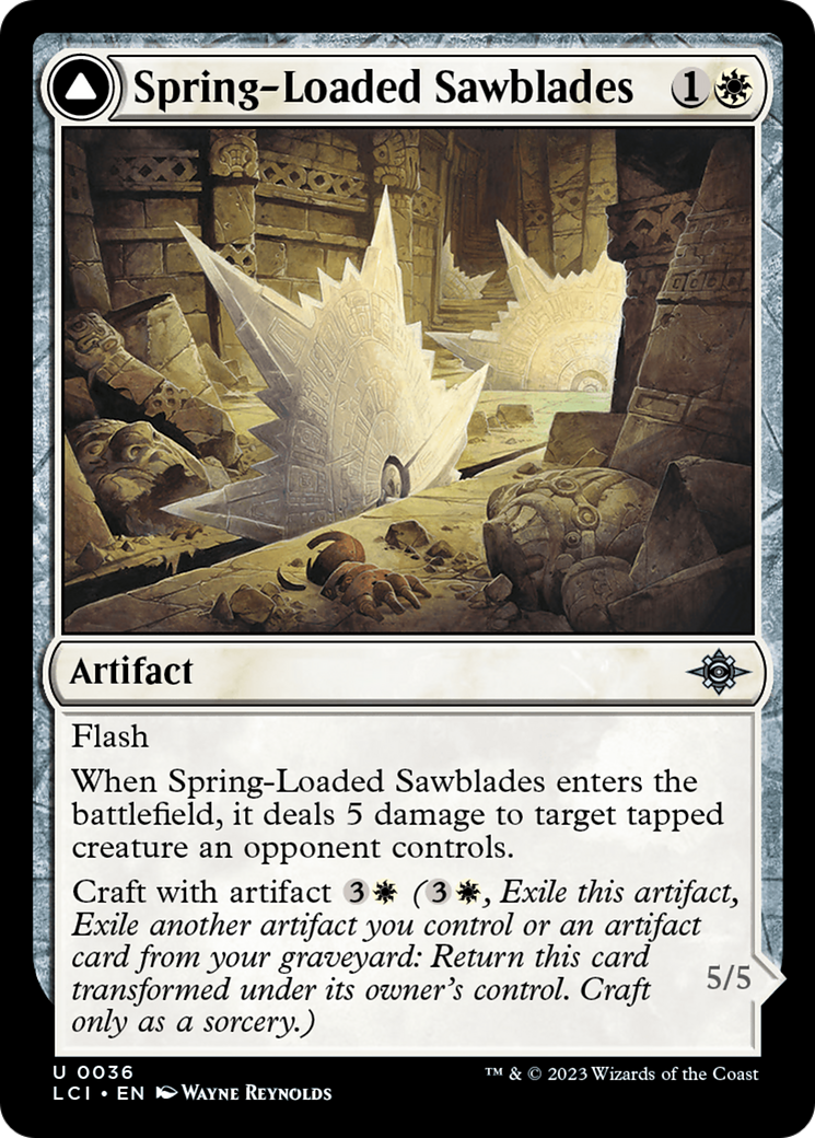 Spring-Loaded Sawblades // Bladewheel Chariot [The Lost Caverns of Ixalan] | Event Horizon Hobbies CA