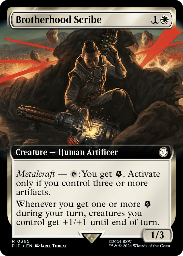 Brotherhood Scribe (Extended Art) [Fallout] | Event Horizon Hobbies CA