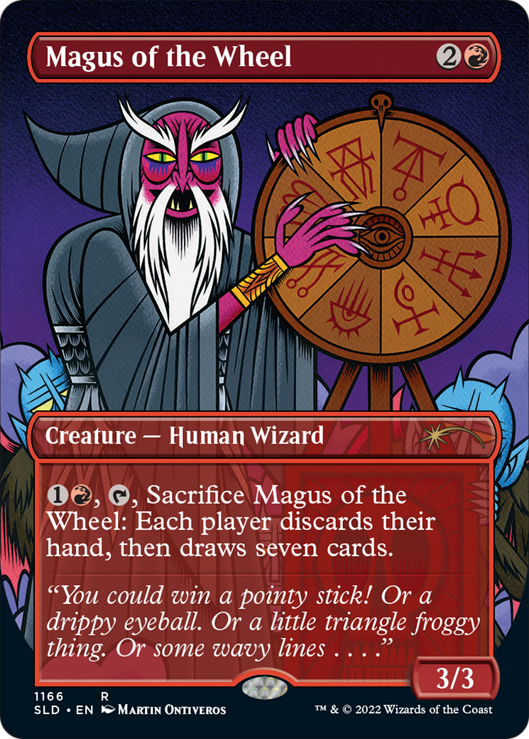 Magus of the Wheel (Borderless) [Secret Lair Drop Series] | Event Horizon Hobbies CA