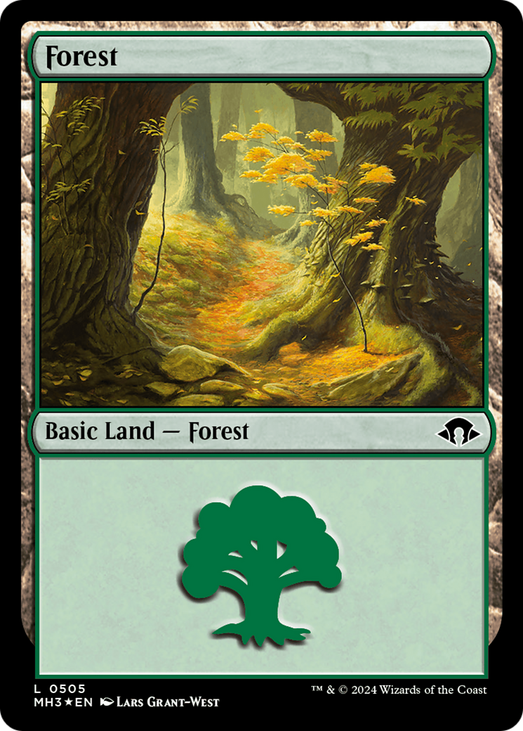 Forest (0505) (Ripple Foil) [Modern Horizons 3] | Event Horizon Hobbies CA