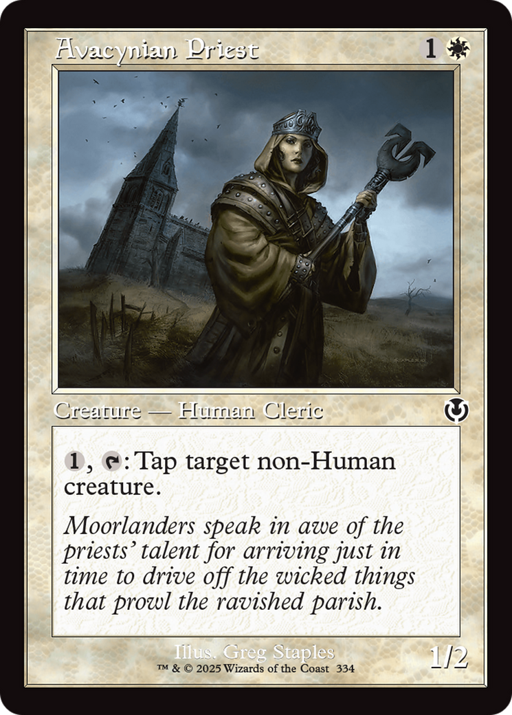 Avacynian Priest (Retro Frame) [Innistrad Remastered] | Event Horizon Hobbies CA