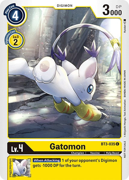 Gatomon [BT3-035] (Official Tournament Pack Vol.3) [Release Special Booster Promos] | Event Horizon Hobbies CA