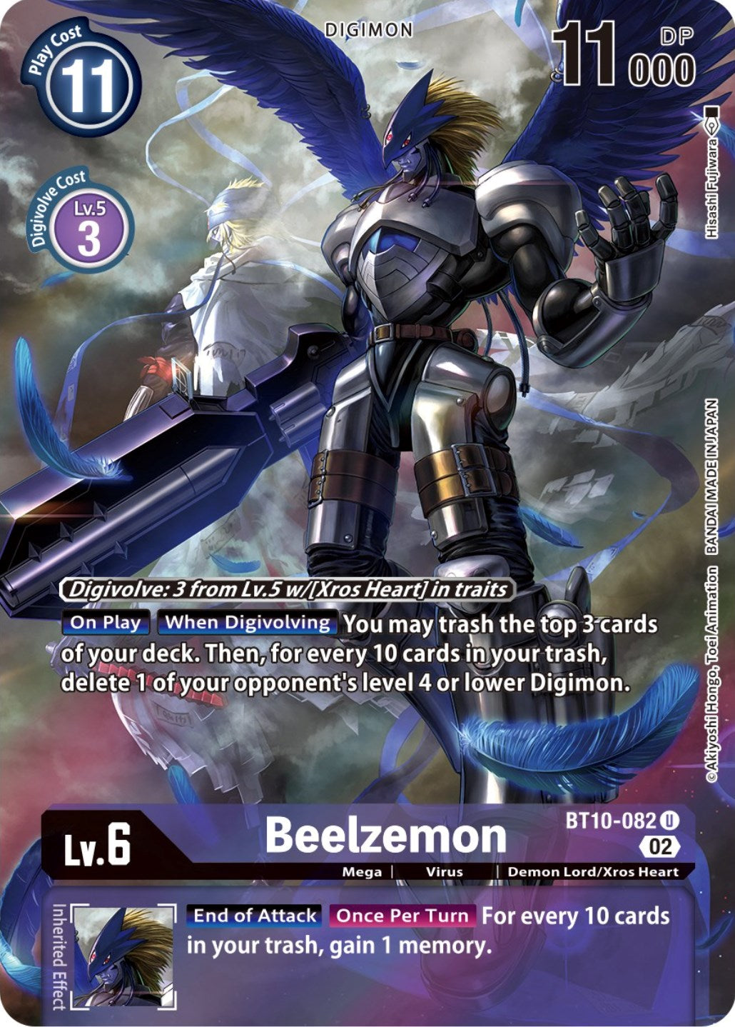 Beelzemon [BT10-082] (Alternate Art) [Xros Encounter] | Event Horizon Hobbies CA