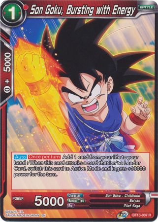 Son Goku, Bursting with Energy (BT10-007) [Rise of the Unison Warrior 2nd Edition] | Event Horizon Hobbies CA