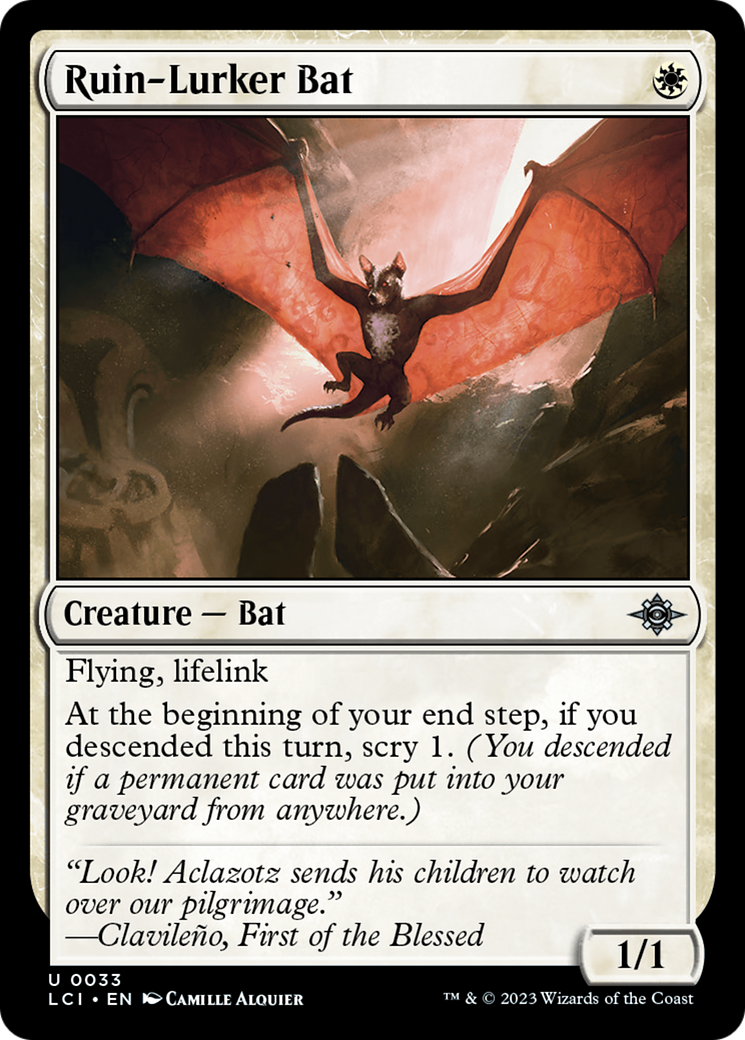 Ruin-Lurker Bat [The Lost Caverns of Ixalan] | Event Horizon Hobbies CA