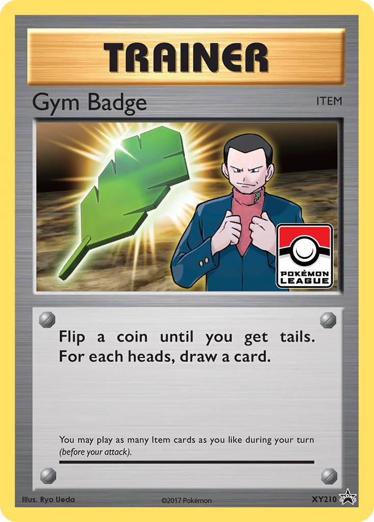 Gym Badge (XY210) (Giovanni) [XY: Black Star Promos] | Event Horizon Hobbies CA