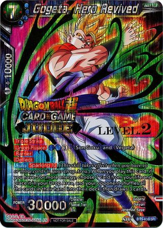 Gogeta, Hero Revived (Level 2) (BT5-038) [Judge Promotion Cards] | Event Horizon Hobbies CA