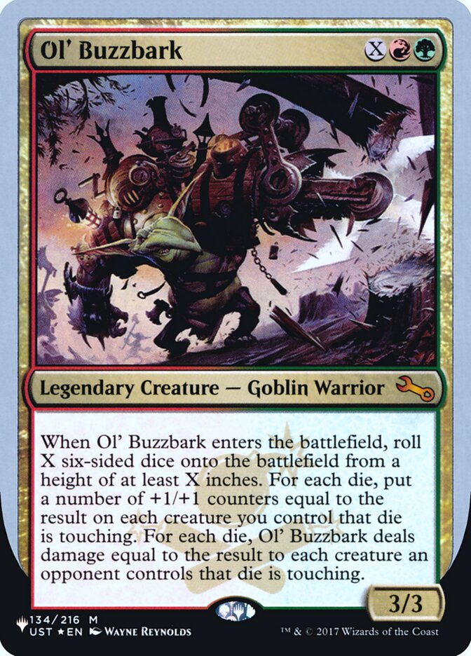 Ol' Buzzbark (Unfinity Foil Edition) [The List] | Event Horizon Hobbies CA