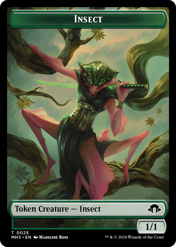 Insect Token (0025) [Modern Horizons 3 Tokens] | Event Horizon Hobbies CA