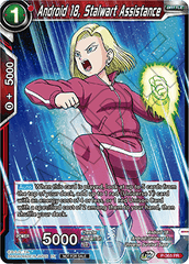 Android 18, Stalwart Assistance (Unison Warrior Series Boost Tournament Pack Vol. 7) (P-365) [Tournament Promotion Cards] | Event Horizon Hobbies CA