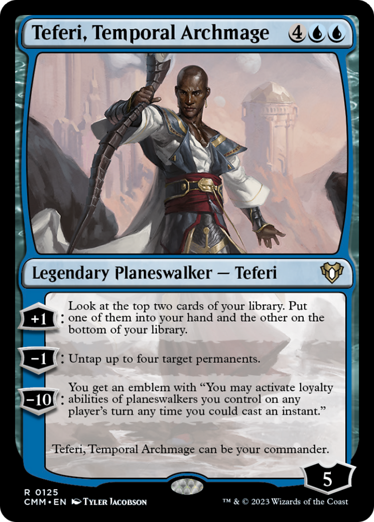 Teferi, Temporal Archmage [Commander Masters] | Event Horizon Hobbies CA