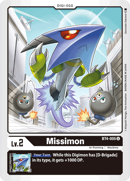 Missimon [BT4-005] [Great Legend] | Event Horizon Hobbies CA