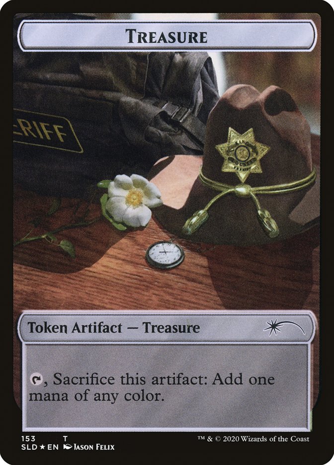 Treasure // Walker (148) Double-Sided Token [Secret Lair Drop Series] | Event Horizon Hobbies CA