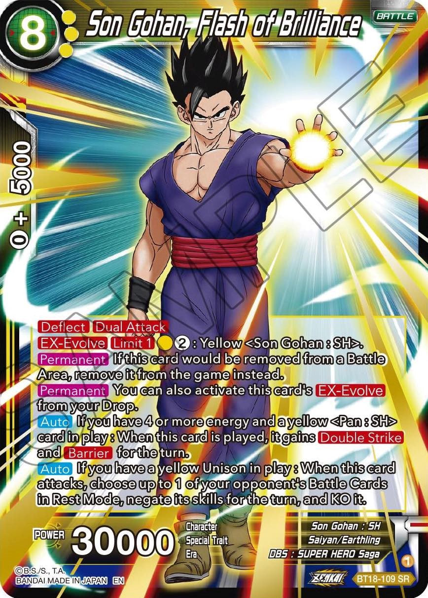 Son Gohan, Flash of Brilliance (BT18-109) [Promotion Cards] | Event Horizon Hobbies CA