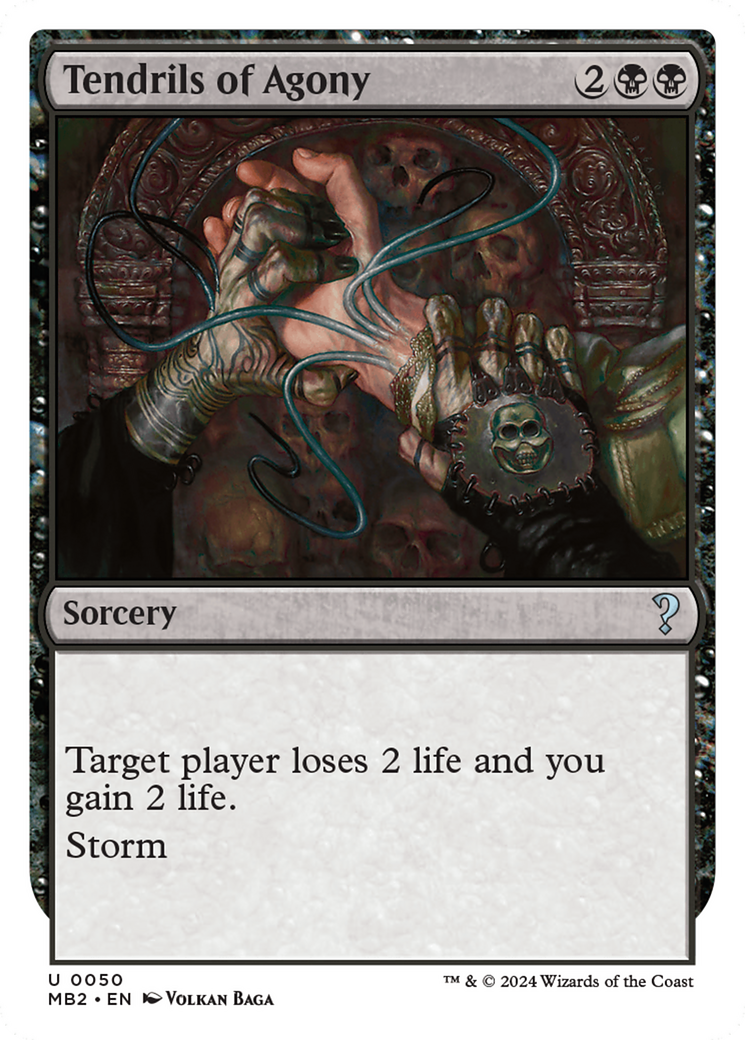 Tendrils of Agony (White Border) [Mystery Booster 2] | Event Horizon Hobbies CA