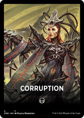 Corruption Theme Card [Phyrexia: All Will Be One Tokens] | Event Horizon Hobbies CA