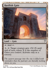 Basilisk Gate (White Border) [Mystery Booster 2] | Event Horizon Hobbies CA