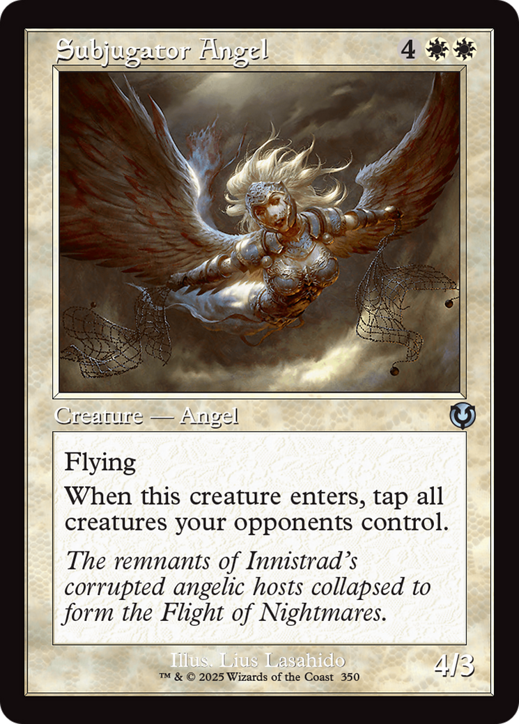 Subjugator Angel (Retro Frame) [Innistrad Remastered] | Event Horizon Hobbies CA