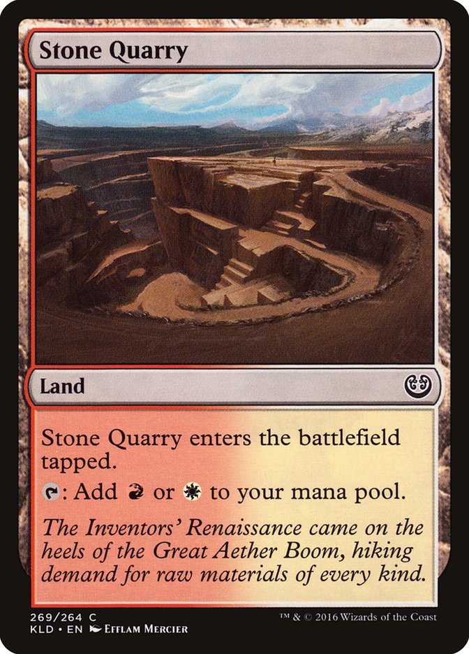 Stone Quarry [Kaladesh] | Event Horizon Hobbies CA