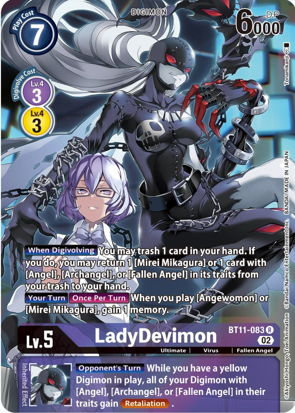 LadyDevimon [BT11-083] (Alternate Art) [Dimensional Phase] | Event Horizon Hobbies CA