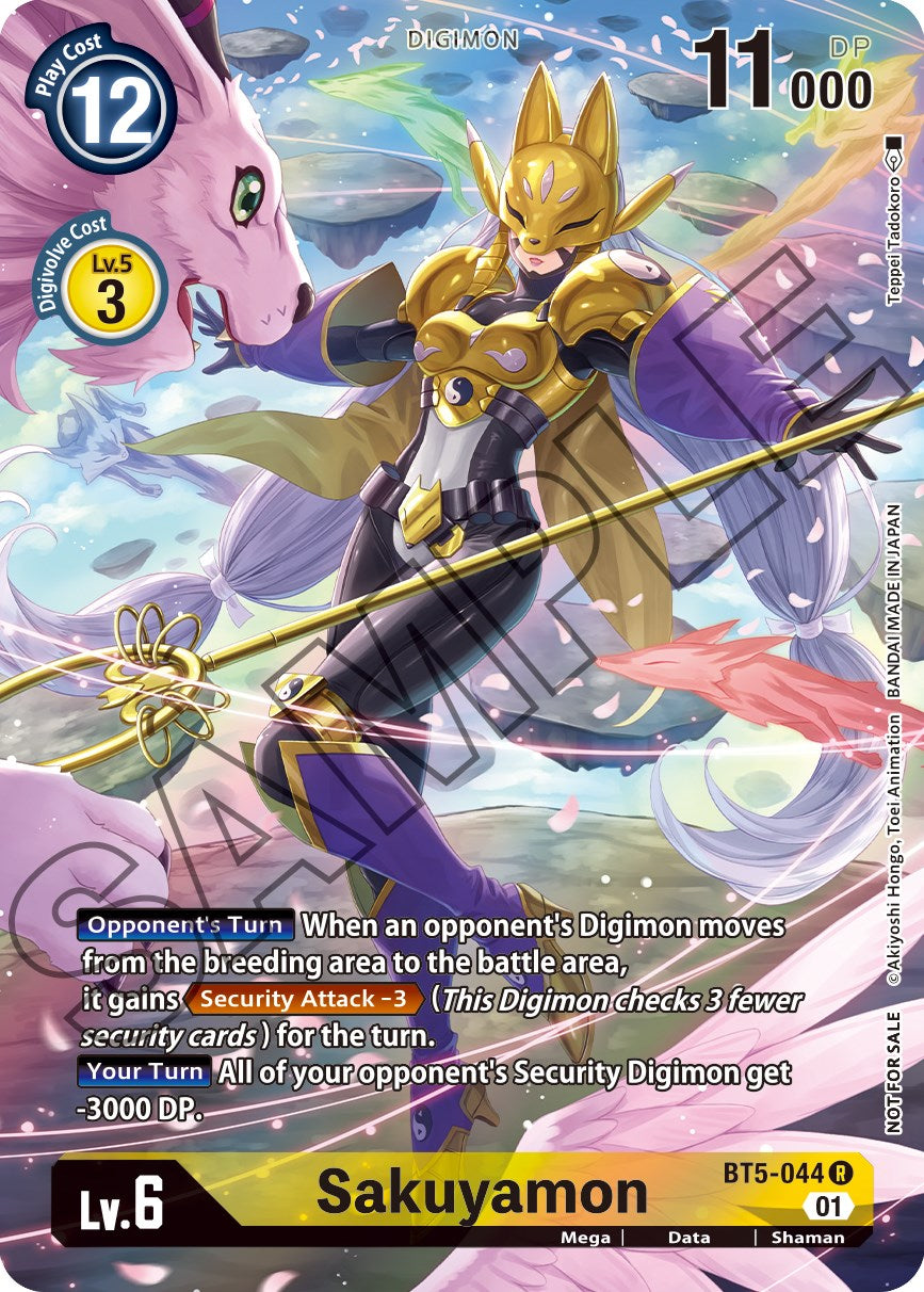 Sakuyamon [BT5-044] (Tamer's Card Set 1) [Battle of Omni Promos] | Event Horizon Hobbies CA