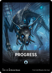 Progress Theme Card [Phyrexia: All Will Be One Tokens] | Event Horizon Hobbies CA