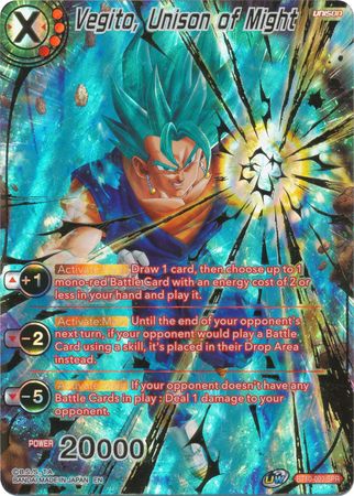 Vegito, Unison of Might (SPR) (BT10-003) [Rise of the Unison Warrior 2nd Edition] | Event Horizon Hobbies CA