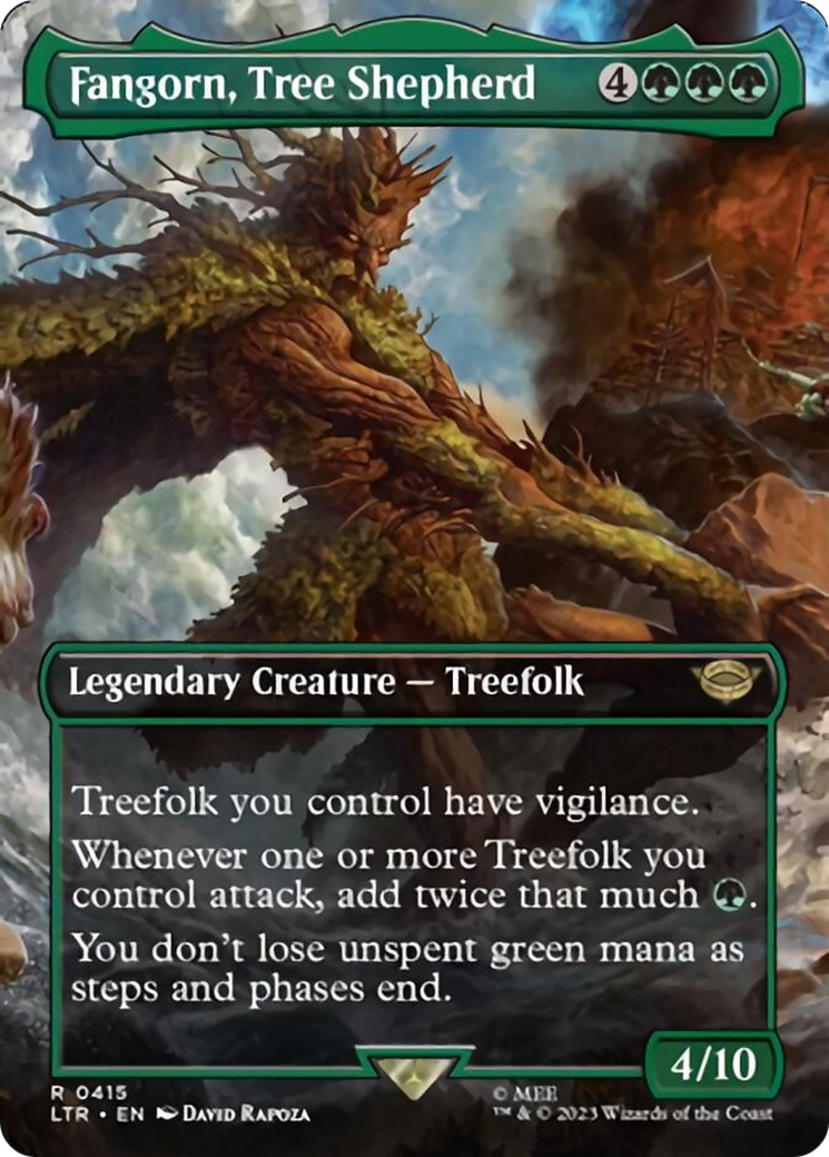 Fangorn, Tree Shepherd (Borderless Alternate Art) [The Lord of the Rings: Tales of Middle-Earth] | Event Horizon Hobbies CA