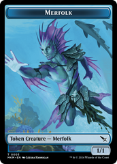 Thopter (0020) // Merfolk Double-Sided Token [Murders at Karlov Manor Tokens] | Event Horizon Hobbies CA