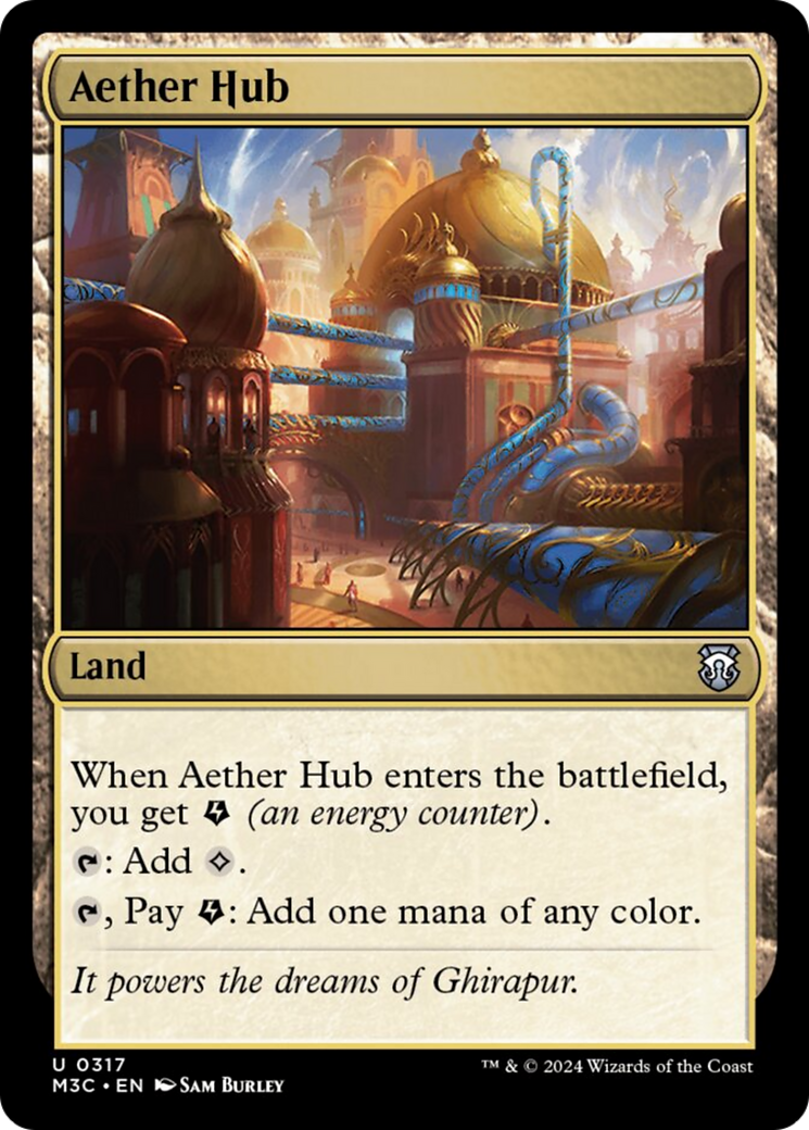 Aether Hub [Modern Horizons 3 Commander] | Event Horizon Hobbies CA