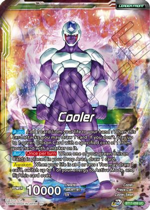 Cooler // Cooler, Galactic Dynasty (BT17-059) [Ultimate Squad] | Event Horizon Hobbies CA