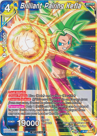 Brilliant Pairing Kefla (Shop Tournament: Assault of Saiyans) (P-132) [Promotion Cards] | Event Horizon Hobbies CA