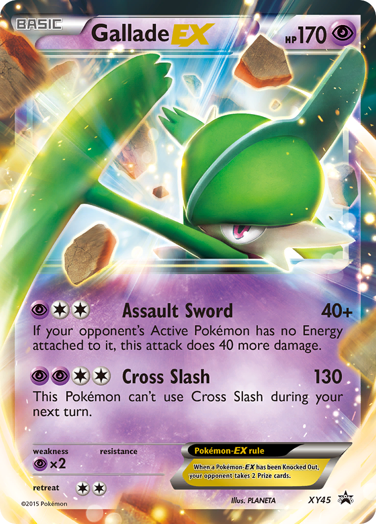 Gallade EX (XY45) [XY: Black Star Promos] | Event Horizon Hobbies CA