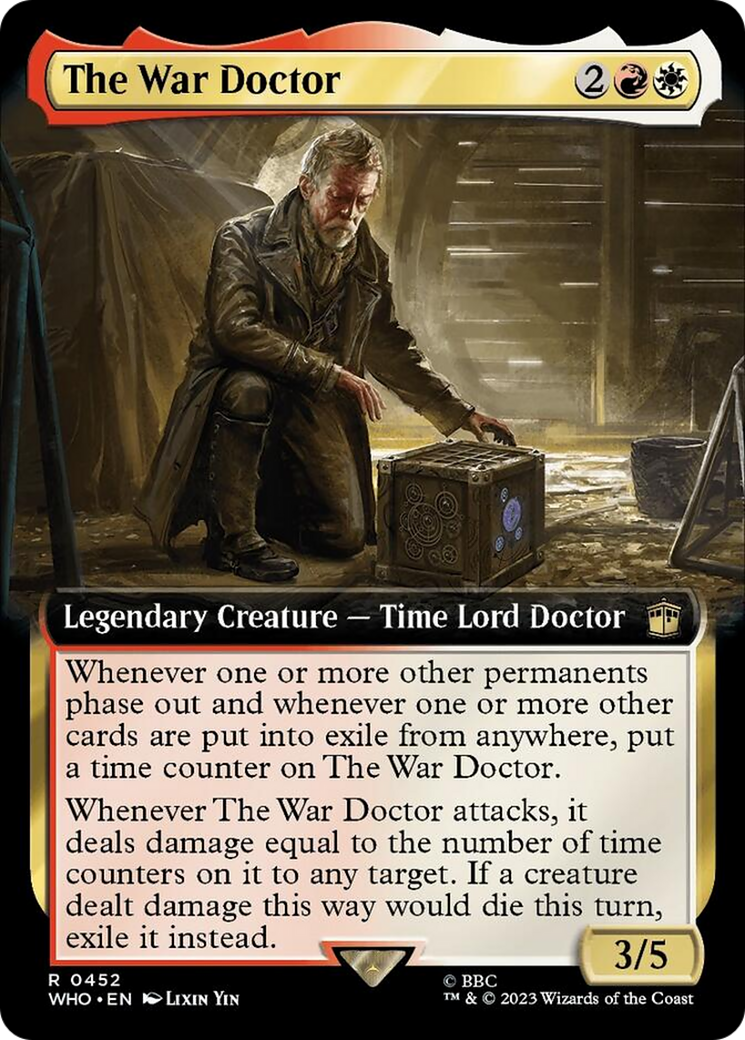 The War Doctor (Extended Art) [Doctor Who] | Event Horizon Hobbies CA