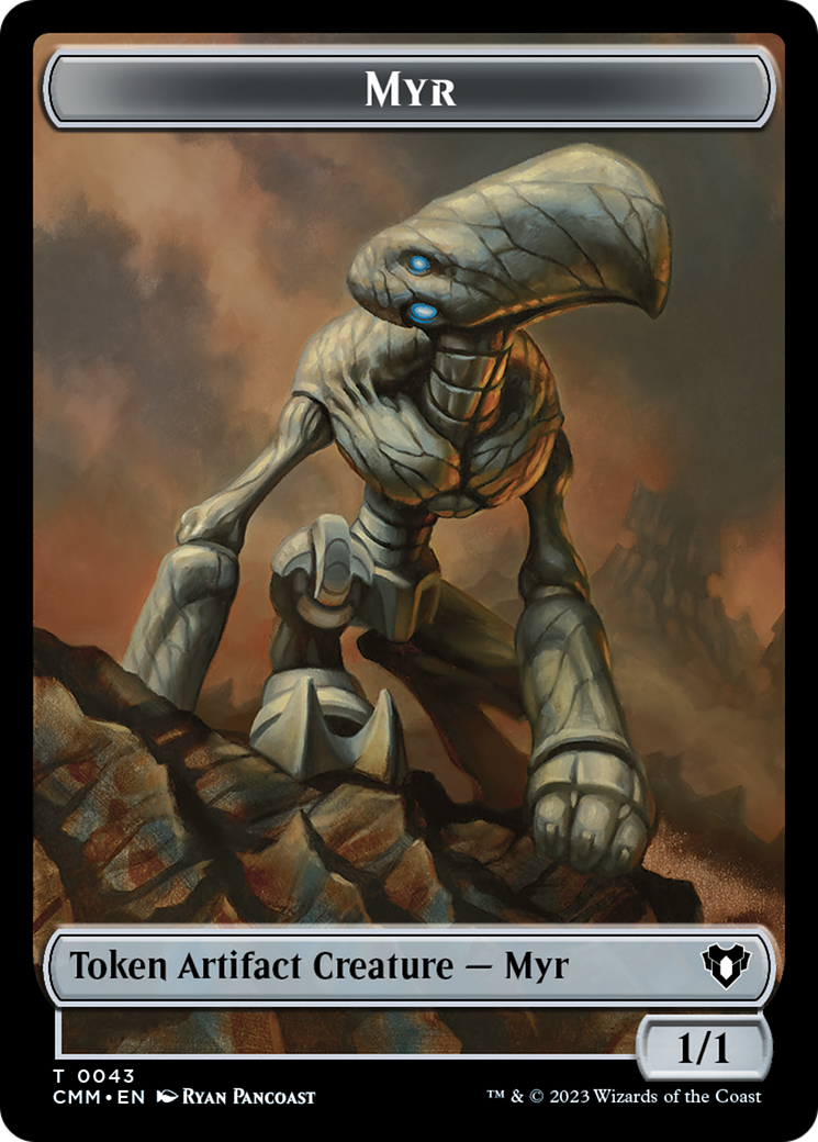 Myr Token [Commander Masters Tokens] | Event Horizon Hobbies CA