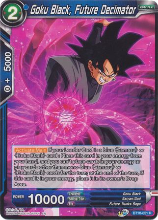 Goku Black, Future Decimator (BT10-051) [Rise of the Unison Warrior 2nd Edition] | Event Horizon Hobbies CA