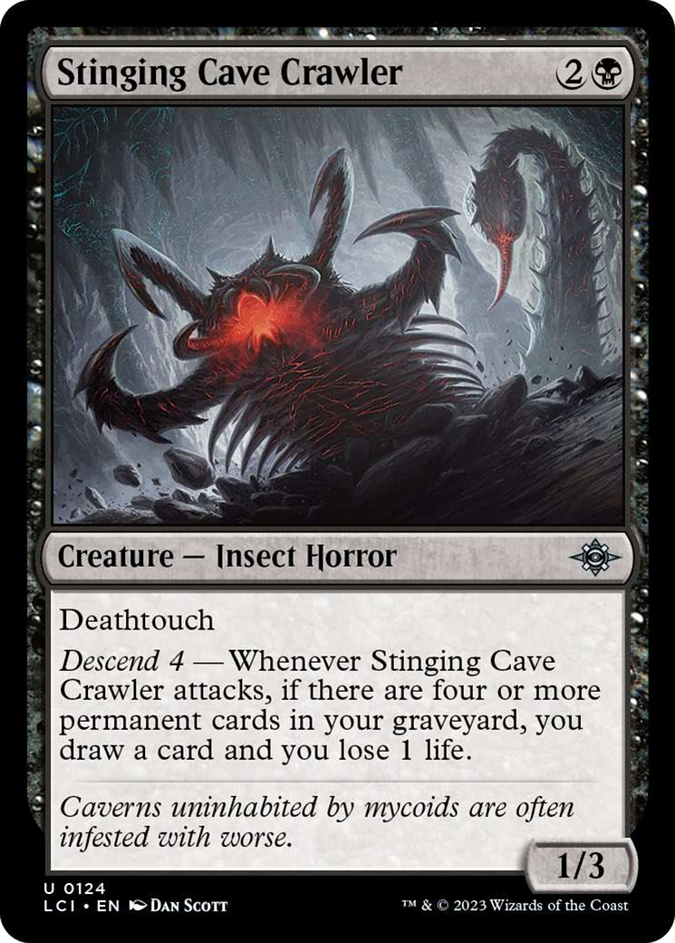 Stinging Cave Crawler [The Lost Caverns of Ixalan] | Event Horizon Hobbies CA